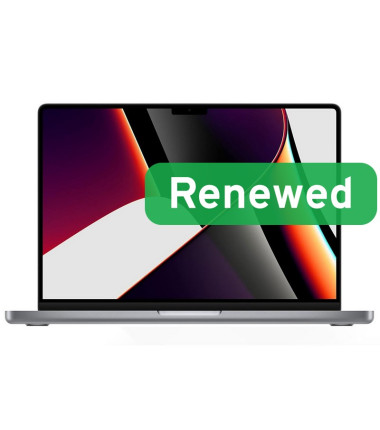 Apple Renewed Grade B | MacBook Pro 14 A2442 | 14 " | 16 GB | SSD | 1000 GB | Apple M1 Pro 10-core CPU | macOS | Keyboard langua