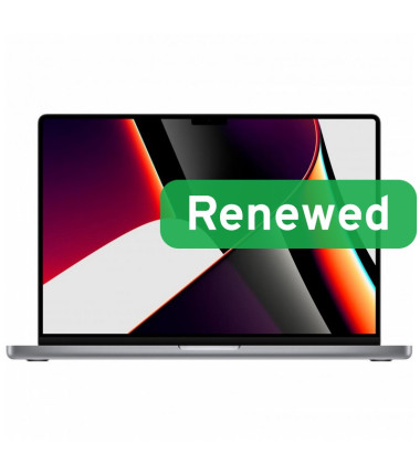 Apple Renewed Grade B | MacBook Pro 16 A2485 | 16 " | 32 GB | SSD | 1000 GB | Apple M1 Max 10-core CPU | macOS | Keyboard langua