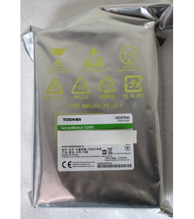 SALE OUT. | Toshiba S300 Surveillance Hard Drive | HDKPB08Z0A02S | 5900 RPM | 4000 GB | REFURBISHED