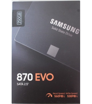 SALE OUT. Samsung SSD 870 EVO 500GB SATA III 2.5 inch | SALE OUT. | Samsung SSD | 870 EVO | 500 GB | SSD form factor 2.5" | Soli