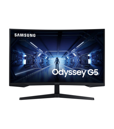 Samsung | Gaming Monitor | Odyssey G5 G51C | 27 " | VA | 16:9 | 165 Hz | 1 ms | 2560 x 1440 pixels | 300 cd/m² | HDMI ports quan