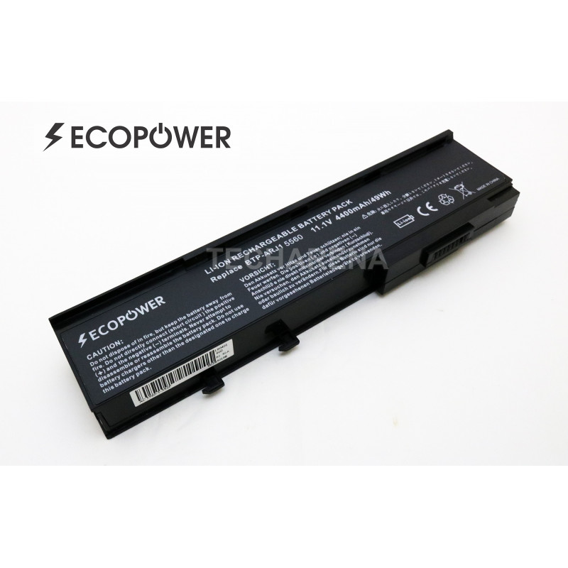Acer BTP-ARJ1 5560 EcoPower 6 celių 4400mAh baterija