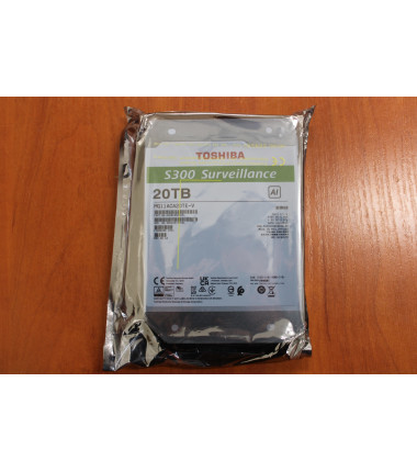 SALE OUT. | Toshiba Hard Drive BULK/OEM | S300 AI Surveillance | 7200 RPM | 20000 GB | REFURBISHED