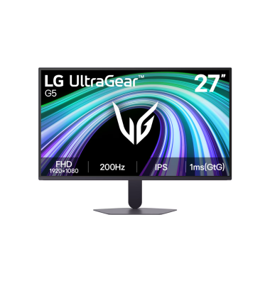 LG 27G523B-B UltraGear G5 | 27 " | IPS | FHD | 16:9 | 200 Hz | 1 ms | 27 pixels | 300 cd/m² | HDMI ports quantity 2