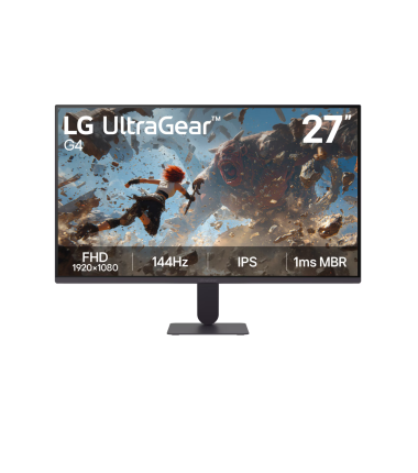 LG 27G411B-B | 27 " | IPS | FHD | 16:9 | 144 Hz | 1 ms | 1920 x 1080 pixels | 250 cd/m² | HDMI ports quantity 1