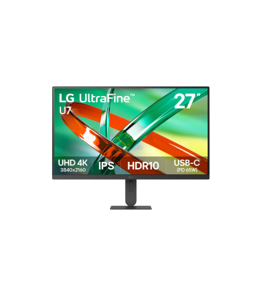 LG 27U730B-B | 27 " | IPS | 16:9 | 60 Hz | 5 ms | 3840 x 2160 pixels | 300 cd/m² | HDMI ports quantity 1