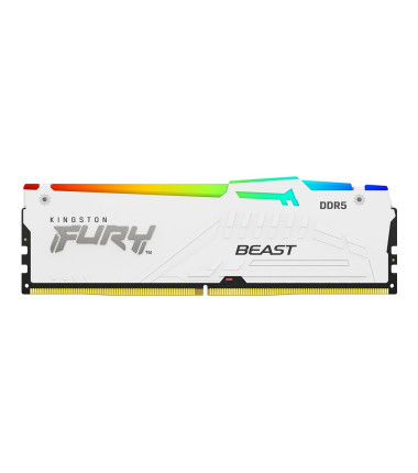 Kingston KF560C30BWEA-32 32GB 6000MT/s DDR5 CL30 DIMM FURY Beast White RGB EXPO | Kingston