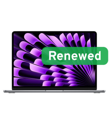 Apple Renewed Grade A | MacBook Air (13-inch, M3, 2024)‎ A3113 | 13.3 " | 8 GB | SSD | 256 GB | Apple M3 8-core CPU | macOS | Ke