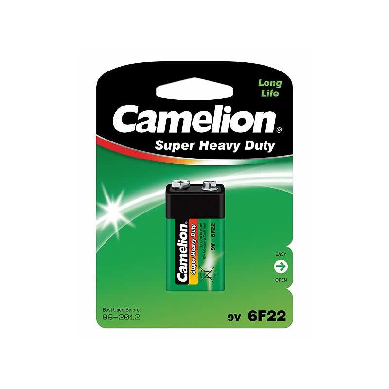 Camelion 6F22-BP1G 9V/6F22, Super Heavy Duty, 1 pc(s)