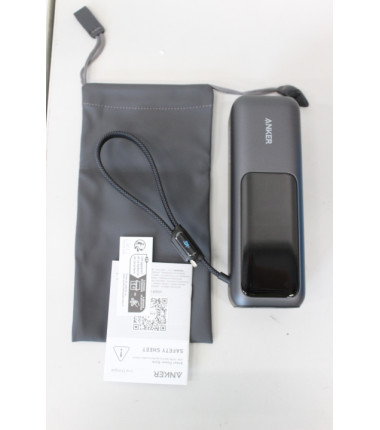SALE OUT. Anker Zolo Powerbank | A1695H11 | 25000 mAh | Built-In USB-C and Retractable Cable) | Grey | UNPACKED, SCRATCHED ON SC