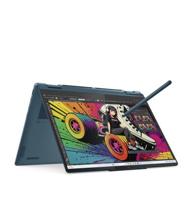 Lenovo- Yoga 7 2-in-1 14AKP10 AMD | Tidal Teal | 14 " | OLED | Touchscreen | WUXGA | 1920 x 1200 pixels | Glossy | AMD Ryzen AI 