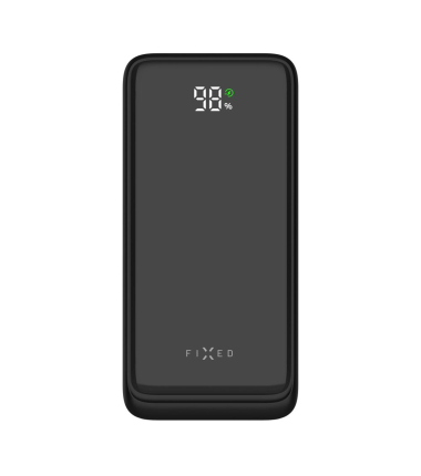 Fixed Power Bank Zen2 20 with LCD Display and PD 20W Output | 20000 mAh | Black