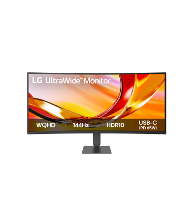 LG 34U640B-B UltraWide | 34 " | VA | WQHD | 21:9 | 144 Hz | 5 ms | 3440 x 1440 pixels | 300 cd/m² | HDMI ports quantity 2