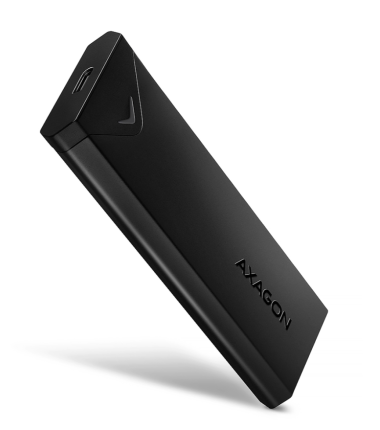 AXAGON EEM2-UB2 black M.2 NVMe SSD enclosure with USB-C connector