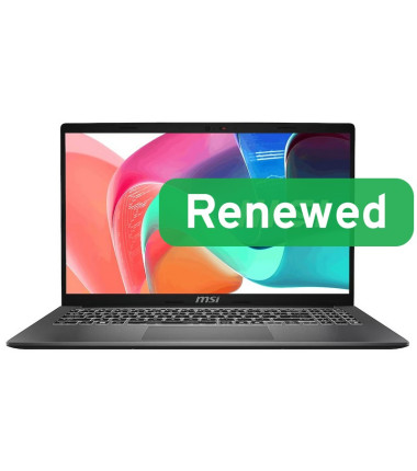 MSI Renewed Grade A | Modern 15 F13MG | 15.6 " | i3-1315U | 16 GB | SSD | 512 GB | Intel UHD Graphics | Windows 11 Home | Keyboa