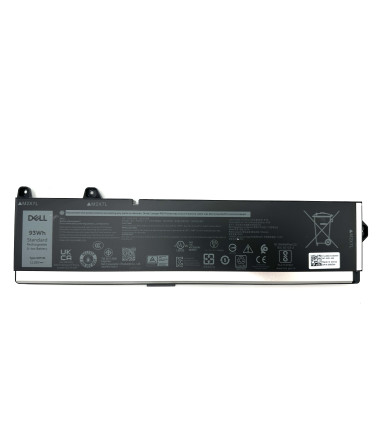 Dell originali baterija 965v4 Precision 7670 7680 7770 7780 93wh etikėtes vaizdas