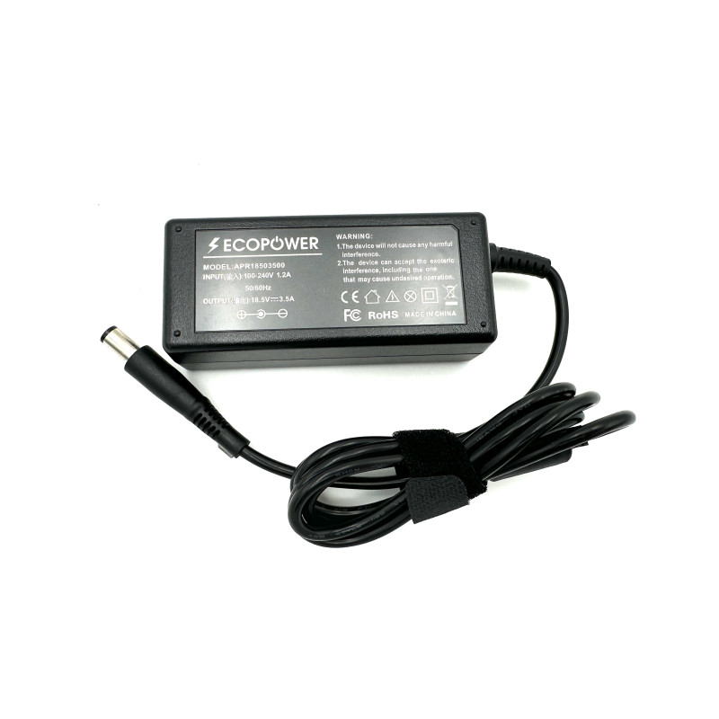 Hp įkroviklis 18.5v 3.5a 7.4*5.0 65w EcoPower etiketės vaizdas