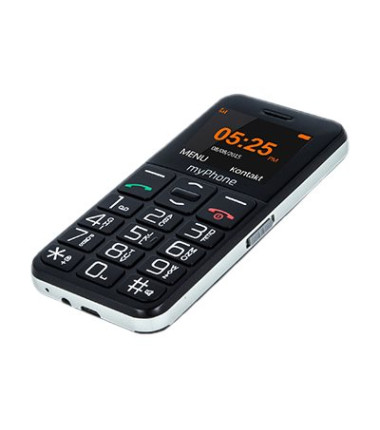 myPhone Halo Easy | Black | 1.77 " | TFT | 24 MB | 32 MB | Single SIM | Bluetooth | Main camera resolution 0.3 MP | 1000 mAh