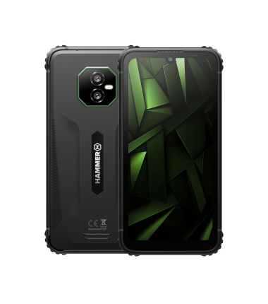 Hammer | Ranger | Black/Green | 6 " | IPS | 1560 x 720 pixels | Mediatek | Helio G99 | Internal RAM 6 GB | 128 GB | microSD | Du