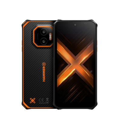 Hammer | Energy X2 | Black/Orange | 6.1 " | IPS | 1560 x 720 pixels | Mediatek | Dimensity 6300 | Internal RAM 8 GB | 256 GB | m