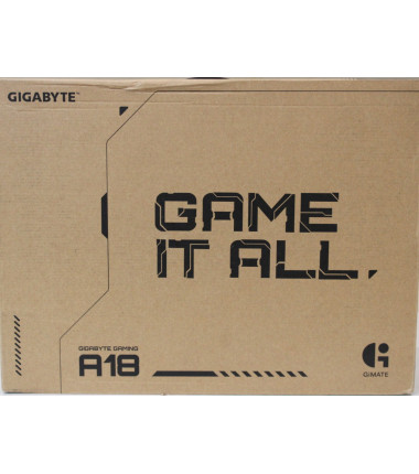 SALE OUT. Gigabyte GAMING A18 3VHK3EEC94SH 18" WQXGA AMD Ryzen 7 260/16GB/1TB/RTX 5060/Win11 Home/ENG kbd/2Y Warranty | Gigabyte