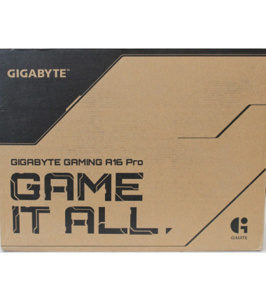 SALE OUT. Gigabyte GAMING A16 PRO DYHG5EECC4SH 16" QHD+ i7-240H/32GB/1TB/RTX 5080/Win11 Home/ENG kbd/2Y Warranty | Gigabyte A16 