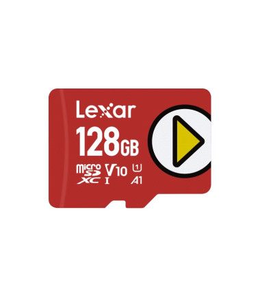 Lexar PLAY | 128 GB | microSDXC | Flash memory class 10