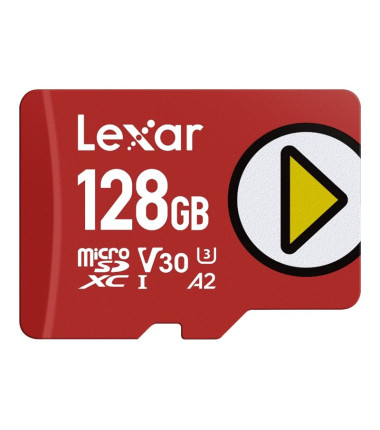 Lexar PLAY | 128 GB | microSDXC | Flash memory class 10