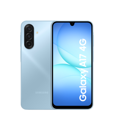 Samsung | Galaxy | A17 | Blue | 6.7 " | Super AMOLED | 1080 x 2340 pixels | Mediatek | Helio G99 | Internal RAM 4 GB | 128 GB | 