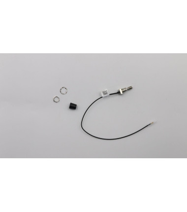 Bendable SMA cable with gap