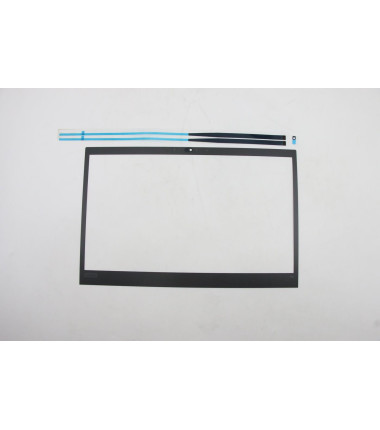 Bezel sheet with tape for
