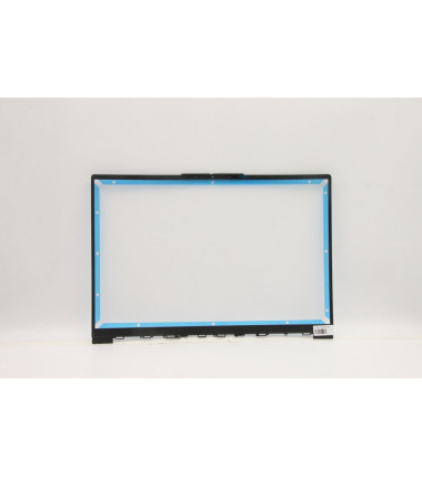 LCD bezel with webcam lens