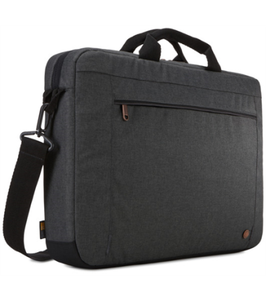 Case Logic | Era Attaché | Fits up to size 15.6 " | Messenger - Briefcase | Shoulder strap | Obsidian