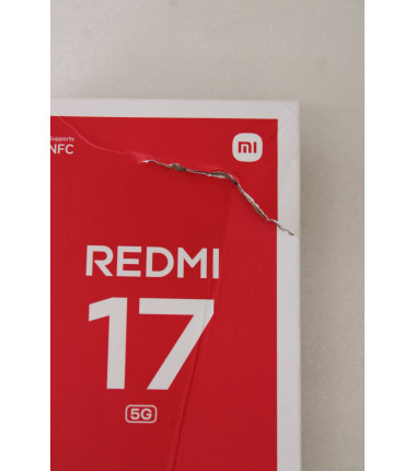 SALE OUT. Xiaomi Redmi 17 5G (Black) Dual SIM 6.9" LCD 1600x720/2.4GHz&1.8GHz,128GB,4GB RAM/Android 16,WiFi,BT,5G,MZB0PC8EU | SA