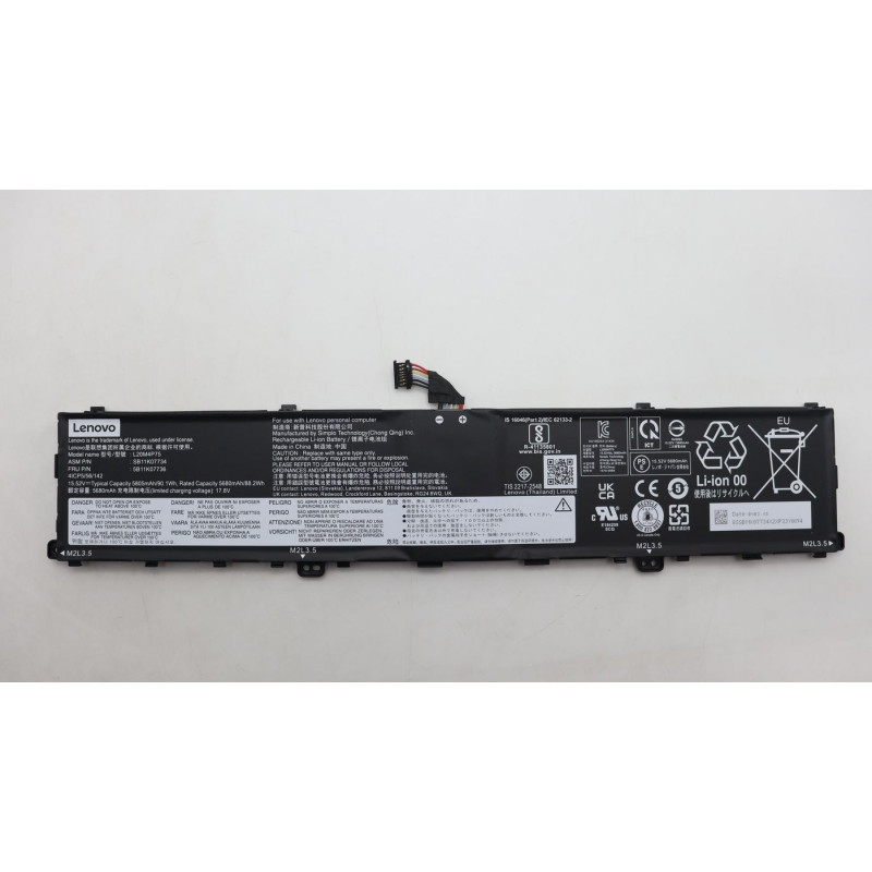 Lenovo 5M11L99160 90Wh laptop battery