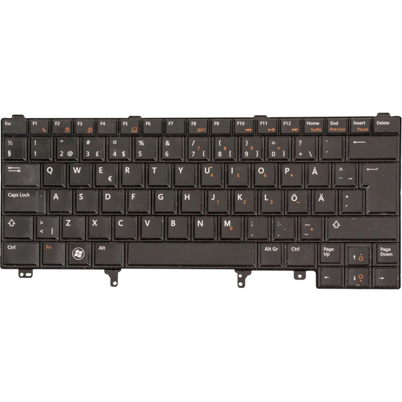 Dell 6838N Keyboard, Swedish/Finnish, 84 Dell 6838N Keyboard, Swedish/Finnish, 84