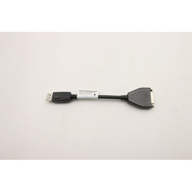 Lenovo 5C10V06000 DisplayPort to DVI dongle Lenovo 5C10V06000 DisplayPort to DVI dongle