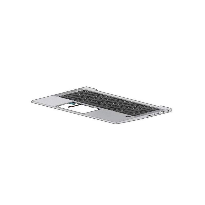 HP M07132-051 TOPCVR W/KB UMA BL PVCY FR