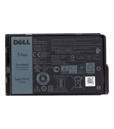 Dell J82G5 Battery 34WHR 2 Cell Lith-Ion