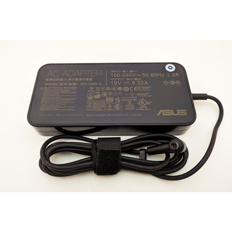 ASUS ADP-120RH B 19V 6.32A 6.0x3.7 ROG TUF GAMING genuine charger 120W ASUS ADP-120RH B 19V 6.32A 6.0x3.7 ROG TUF GAMING genuine charger 120W