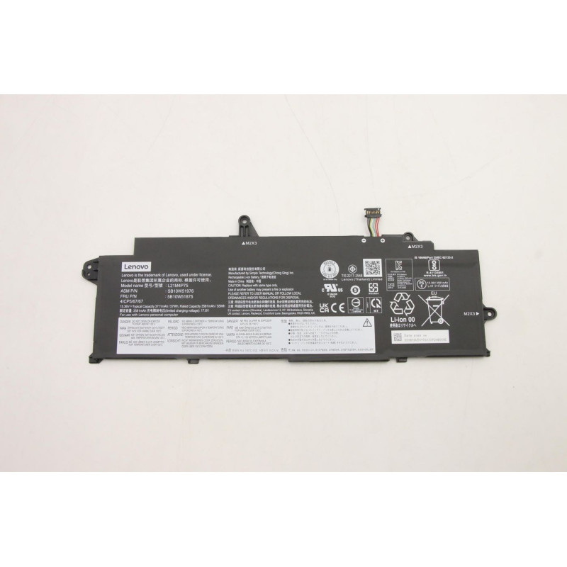 Lenovo 5B10W51875 57Wh internal lithium-ion Lenovo 5B10W51875 57Wh internal lithium-ion