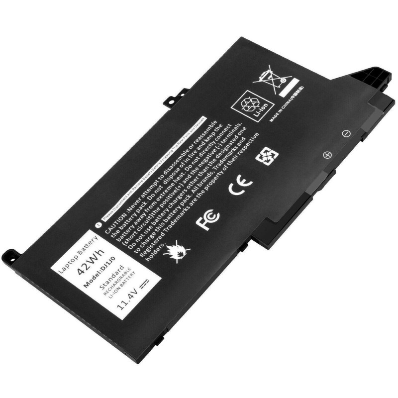 Dell K8X0T Battery, 42WHR, 3 Cell