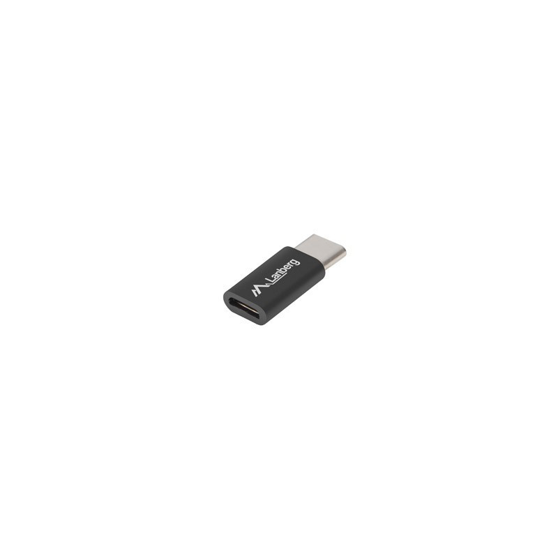 Lanberg adapter USB Type-C USB-C - micro USB 2.0, black