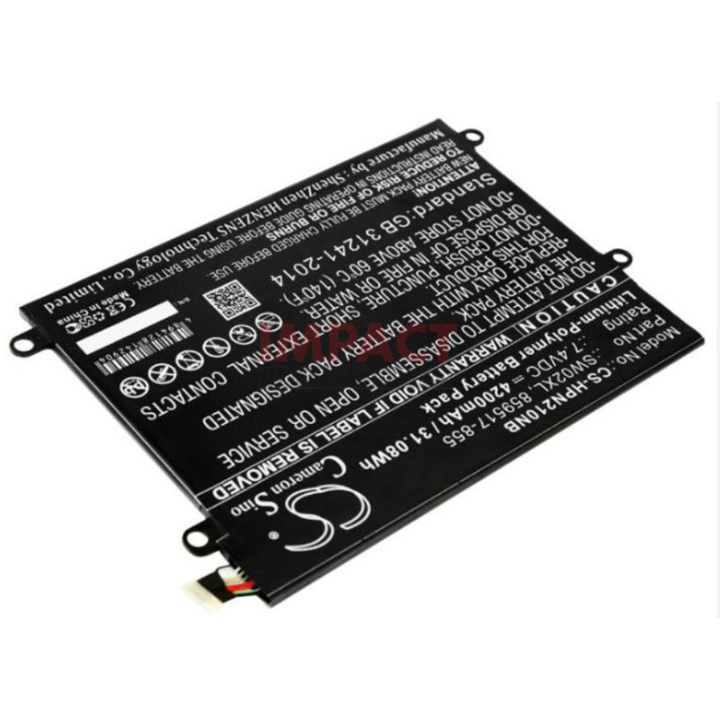 HP 859517-855 Battery 2 Cells 32Wh 4.23Ah