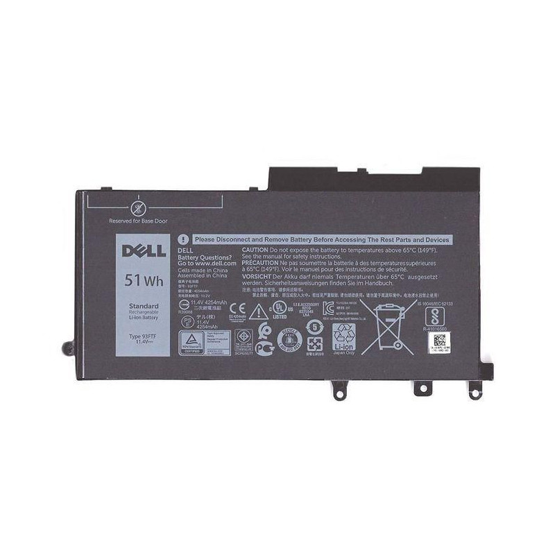 Dell 5MVGP BTRY PRI 51WHR 3C LITH BYD