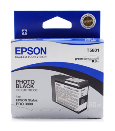 Epson T580100 | Ink cartridge | Photo black