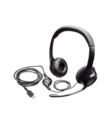 Logitech | Computer headset | H390 | Built-in microphone | USB Type-A | Black