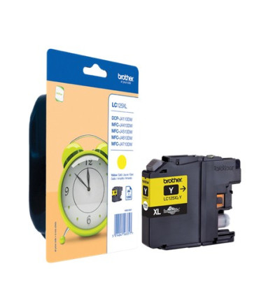 Brother LC125XLY | Ink Cartridge | Yellow