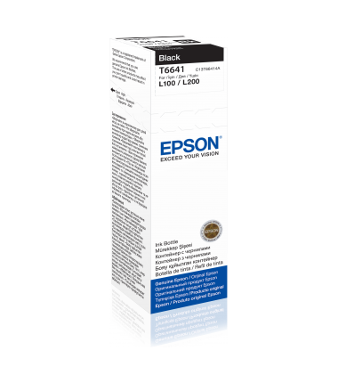 Epson T6641 Ink bottle 70ml | Ink Cartridge | Black