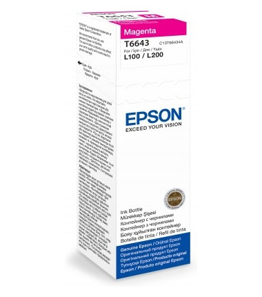 Epson T6643 Ink bottle 70ml | Ink Cartridge | Magenta